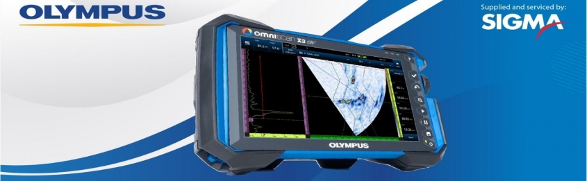 Sigma Enterprises is pleased to announce the release of the new Olympus OmniScan X3 64 phased array and TFM flaw detector