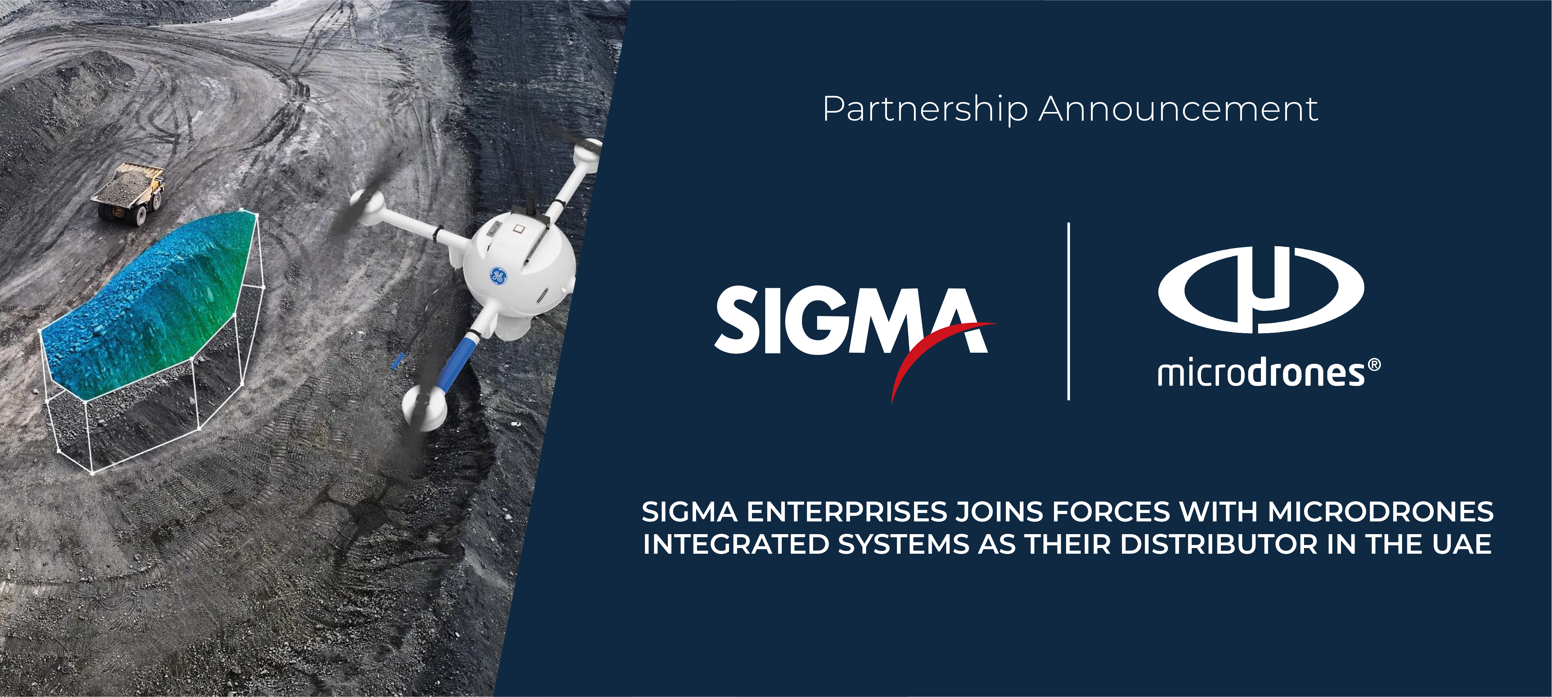 SIGMA ENTERPRISES JOINS FORCES WITH MICRODRONES INTEGRATED SYSTEMS AS THEIR DISTRIBUTOR IN THE UAE