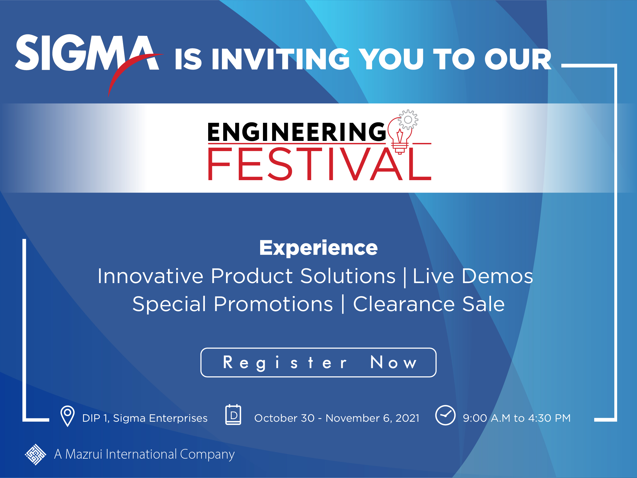 Sigma Annual Engineering Festival