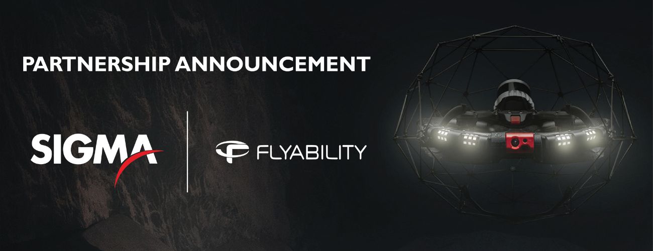 Sigma and Flyability Partnership