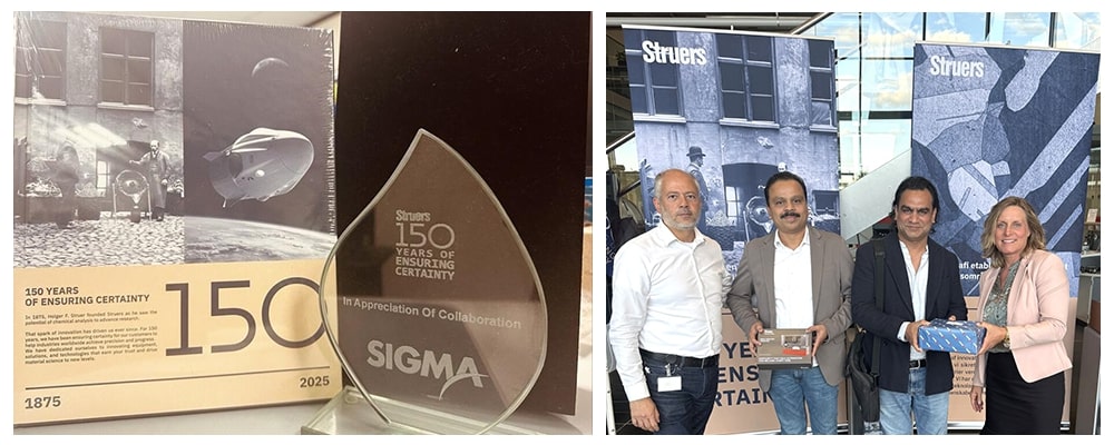 sigma at struers celebration