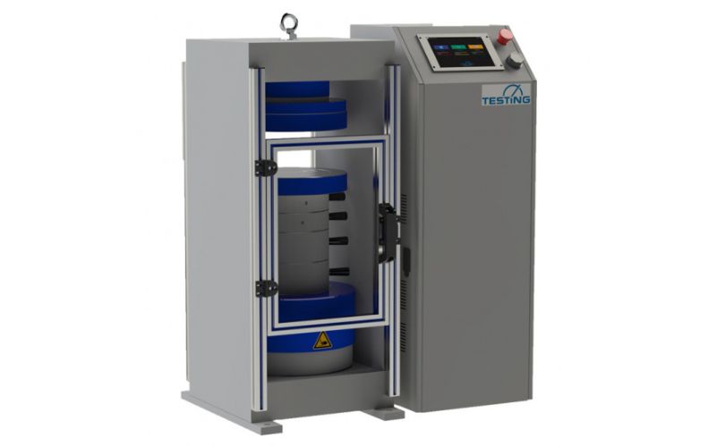 Compression testing machine 3000 kN in compact design