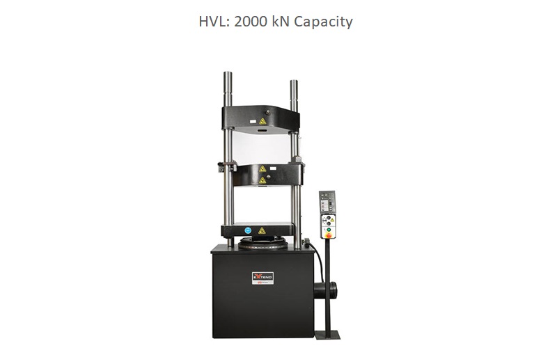 StaticDual Test Space Frames HVL Hydraulic Industrial Series